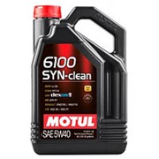 Моторное масло MOTUL 6100 SYN-CLEAN 5W-40 4 л 107942 фото