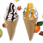 Клубничное мороженое фото