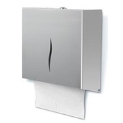 Диспенсер для листовых полотенец матовая сталь БС-0903 фото