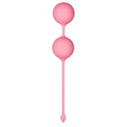 Розовые вагинальные шарики из силикона секс рф Lola toys 6970-01lola