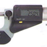 Микрометр с цифровой индикацией пыле-влагозащищенный с дискретностью шкалы 0,001 фото