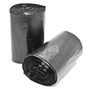 Мусорный пакет ПВД, 1000х1400 мм, 70 мкм, цвет черный фото