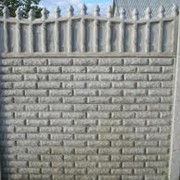 Забор бетонный, купить Украина фотография