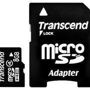 Transcend MicroSD 8 Gb фотография