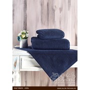 Полотенце для ванной Karna MORA микрокоттон хлопок синий 50х90 фото