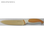 Нож поварской Atlantis, цвет оранжевый, 15 см фотография