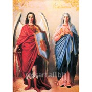 Икона Ахангел Михаил и Святая Анастасия фото
