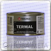Краска черная силиконовая Termal Tikkurila для термостойких покрытий 0,33 л,Tikkurila фото