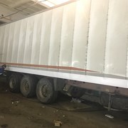 Ремонт панелей грузовых прицепов и фургонов фото