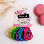 Резинка для волос “Тофи“ (набор 20 шт) разноцветные фотография