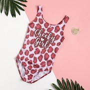 Купальник детский KAFTAN “Cheeky girl“, рост 110-116 (32), розовый фото