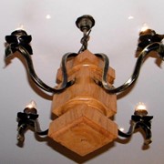Люстры, светильники деревянные Колонна Траяна фото