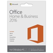 Office Home and Business 2016 32-bit/x64 Russian Kazakhstan Only DVD фото