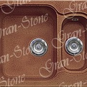 GRAN-STONЕ - Кухонные мойки, двухсекционные реверсивные мойки фото