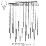 STL-38P-BL Steelos LED Linear Suspension Light Blackjack Lighting, светильник фото