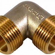 Угольник НН 1 никелированный резьбовой фото