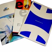 Папки фирменные с логотипом фото