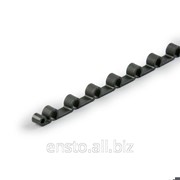 Планка крепежная пластмассовая для кабеля 6 мм, шаг 25 мм, PPN8