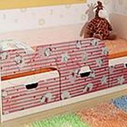 Кровать детская «Минима» с рисунком фото