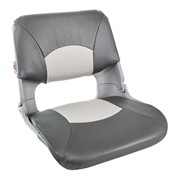 Кресло складное мягкое SKIPPER, серый/темно-серый 1061017 фото