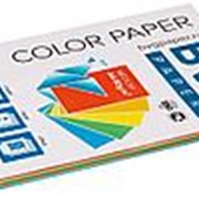 BVG Paper Бумага цветная BVG, А4, 80г, 100л/уп, радуга 5 цветов, медиум фотография