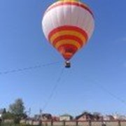 РЕКЛАМА на воздушном шаре на привязи Львов фото
