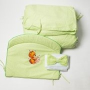 Набор в кроватку “Травушка“ зеленый фотография