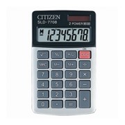 Калькулятор 8 разр карман. CITIZEN SLD-7708 фото