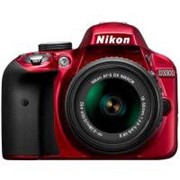 Цифровой фотоаппарат Nikon D3300 + 18-55mm VR II Red KIT (VBA391K001) фотография