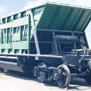 Перевозка грузов железнодорожным транспортом в хоппере-окаышевозе (боковая выгрузка)