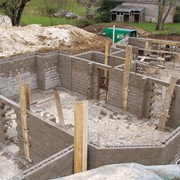 Строительство дома с использованием блоков стеновых бетонных