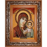 Икона “Казанская Богородица“ (20х30 декоративная рамка) фото