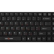 Клавиатура LogicPower LP-KB 001. Цвет черный, USB, Slim фотография