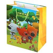 Пакет подарочный Ми-Ми-Мишки 26*32*14 см фото