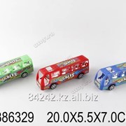Автотранспортная игрушка Автобус инерционный 20см, пак. 2883 фото