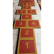 Классики на резиновой плитке для детских площадок ТМ “УкрПлит-АРТ“ фотография