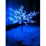 Светящееся дерево438 “Сакура“ синяя, 180см фото