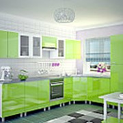 Мебель для кухни Наталья(зеленый лимон)