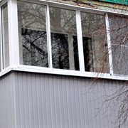 Остекление балконов и лоджий алюминиевым профилем системы Provedal фотография