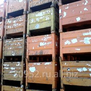 Тара, контейнеры, ящики, металлическая, деревянная, складская, б/у