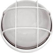 Светильник НПБ 1102 белый круглый с реш. (ИЭК) фотография