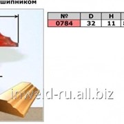 Код товара: 0784 (D32 H11) Фреза фигурная с подшипником (кромочная калевочная ) фотография