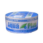 Капельная лента Аква Плюс AguaPlus 8 mil через 20 см 500 литров в час щелевая 500м фотография