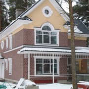 Декорирование фасада дома фото