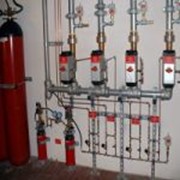 Автоматическое газовое пожаротушение (АГПТ) содержащее азот