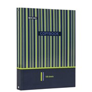 Тетрадь на кольцах БОЛЬШОГО ФОРМАТА (225х300 мм) А4, 100 л., обложка картон, клетка, глянцевая ламинация, фото