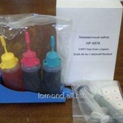 Заправочный набор HP 6578 C/M/Y Exen Japan E23A-90 for c1823/c6578/c6625 refil kit 3*30ml dye ink