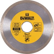Алмазный круг сплошной по керамике DEWALT DT3703, 115 x 22.2 мм, h=5 фотография