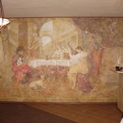 Роспись стен, фреска фото