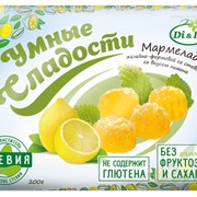 Мармелад “Умные сладости“ желейно-формовой со вкусом лимона со стевией фото